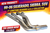 Breezy Performance 2" LONGTUBE HEADERS (1999-2006)
