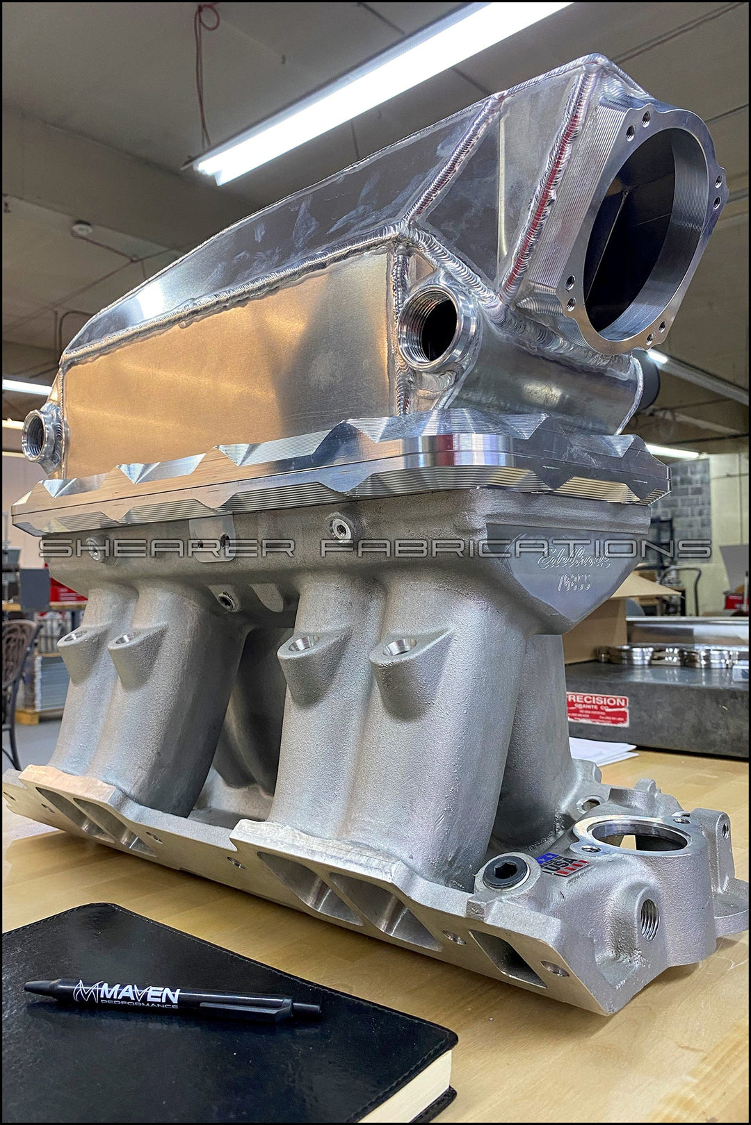 HiRam to Edelbrock BBC Adapter Plate